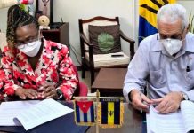 Cuba y Barbados firman acuerdo en materia de salud Firman acuerdo de cooperación entre Barbados y Cuba