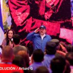 Presidente Daniel Ortega en acto por el 127 aniversario del natalicio del General Sandino