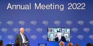 Reunión en Davos sobre el tema de Ucrania y Rusia