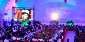 Acto en conmemoración del Día de la Dignidad Nacional, presidido por el Comandante Daniel Ortega y la Vicepresidenta Rosario Murillo