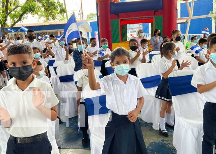Inicio de la semana de la niñez con el Ministerio de Educación en Nicaragua