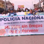 Desarrollan en Estelí una caminata contra el uso de las drogas Caminata contra las drogas en Estelí