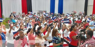 Celebración del aniversario de FETSALUD en Nicaragua