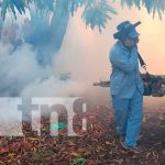 MINSA intensifica lucha antiepidémica en barrios de Managua Jornada de fumigación en barrios de Managua