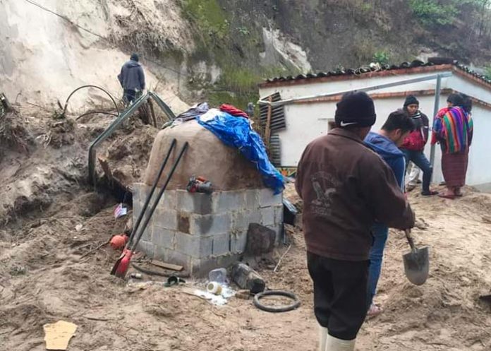Primeros estragos de la lluvia en Guatemala