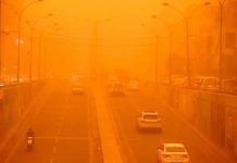 Enorme tormenta de polvo en Irak dejó decenas de hospitalizados