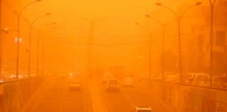 Enorme tormenta de polvo en Irak dejó decenas de hospitalizados