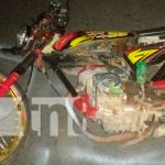 Escenas trágicas por accidentes en el departamento de Jinotega Escena de un accidente de tránsito en Jinotega