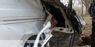 Accidente de tránsito en carretera de Managua a Juigalpa
