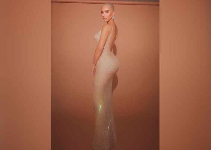 Kim Kardashian bajó 15 libras para usar el vestido de Marilyn Monroe