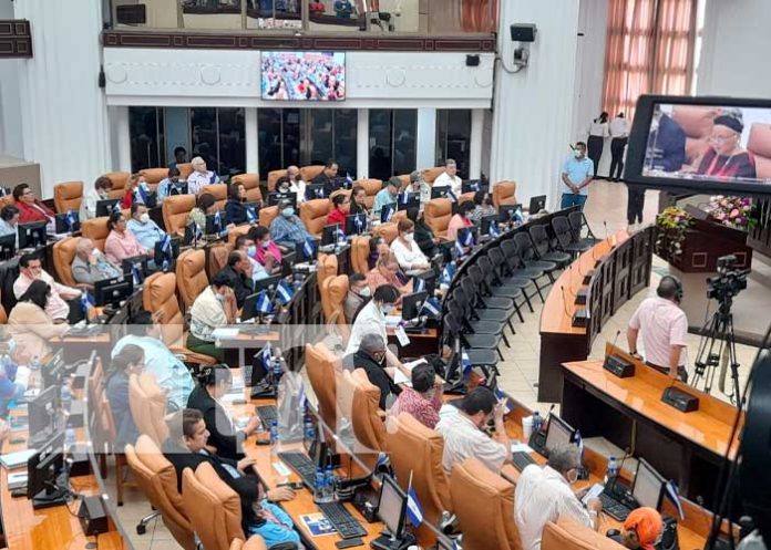 ley-reforma-nica-3 Sesión plenaria en la Asamblea Nacional de Nicaragua
