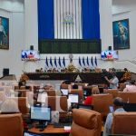 Sesión de la Asamblea Nacional de Nicaragua, donde se aprueba feriado el Día de las Madres