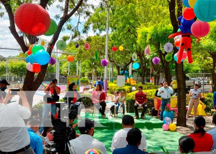 Evento sobre parques limpios en Managua