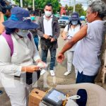 Vacunación voluntaria contra el COVID-19 en barrio Camilo Chamorro, Managua Jornada de vacunación casa a casa en Managua