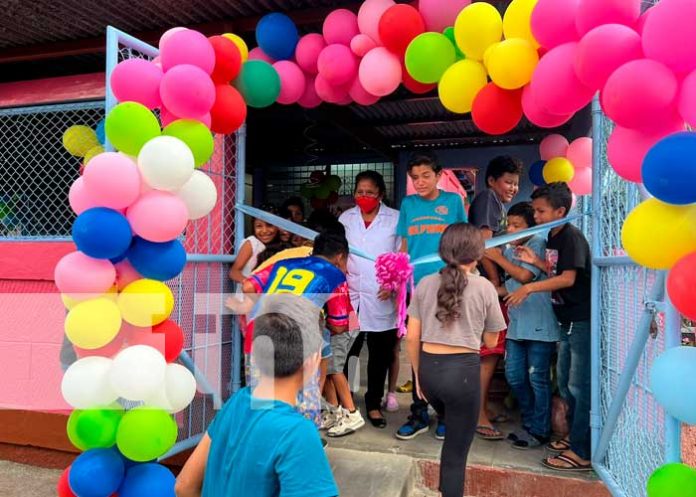 Inauguran mejoramiento del Puesto de Salud del barrio el Recreo, Managua