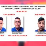 19 detenidos en Matagalpa, la mayoría por robo en diferentes modalidades Personas detenidas por delitos en Matagalpa
