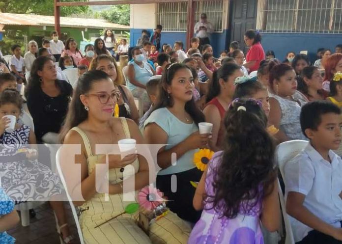 Celebración a las madres desde instituciones en Matagalpa