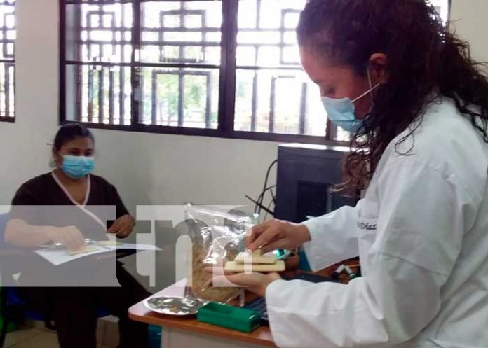 Capacitación sobre maxibustión, terapia complementaria en Nicaragua