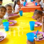 Gobierno envía merienda a colegios del Distrito Vl de Managua Gobierno envía merienda escolar a colegios del Distrito Vl de Managua