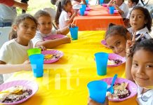 Gobierno envía merienda a colegios del Distrito Vl de Managua Gobierno envía merienda escolar a colegios del Distrito Vl de Managua