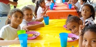 Gobierno envía merienda escolar a colegios del Distrito Vl de Managua