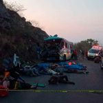 Volcadura en autobús deja 13 muertos y 20 heridos en Jalisco, México Volcadura en autobús deja 13 muertos y 20 heridos en Jalisco, México