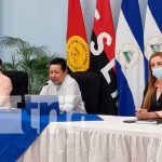 Conferencia de prensa con autoridades educativas en Nicaragua