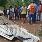 Una persona fallecida y continúa búsqueda de personas tras lluvias en Nicaragua Acompañamiento de autoridades ante afectaciones por lluvias en Nagarote