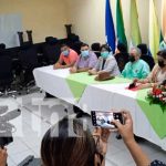 Refuerzan actividad educativa en universidades miembros del CNU Autoridades del CNU Nicaragua en conferencia de prensa