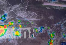 Imagen de la situación climática en Nicaragua