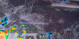 Imagen de la situación climática en Nicaragua