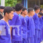 13 presuntos delincuentes de Nueva Segovia tras las rejas Presentación de delincuentes en Nueva Segovia