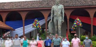 Homenaje a Rigoberto López Pérez, desde León