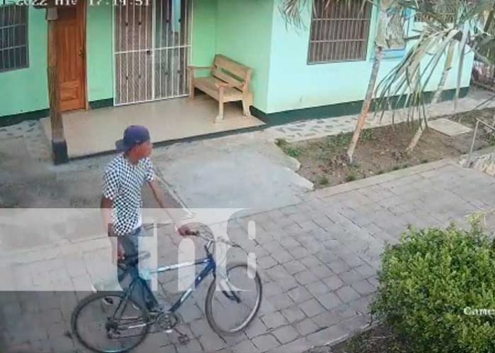 Ladrón de bicicletas en Rivas