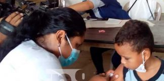 Jornada de salud en el barrio Vistas del Xolotlán, Managua
