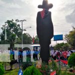 Conmemoran los 127 años del natalicio del General Sandino en Bluefields Homenaje a Sandino desde Bluefields