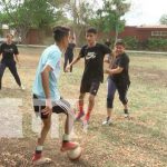 Jóvenes participan en actividades deportivas para conmemorar a Sandino Jornada deportiva en Managua en honor a Sandino