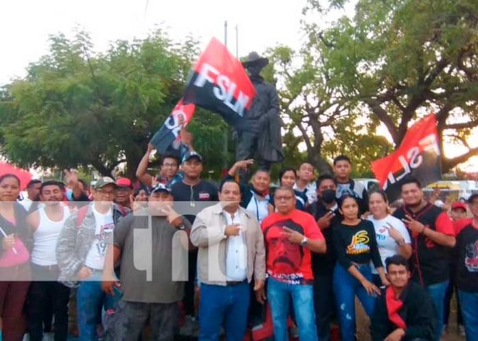 Tipitapa celebra 127 años de natalicio del General Augusto C. Sandino