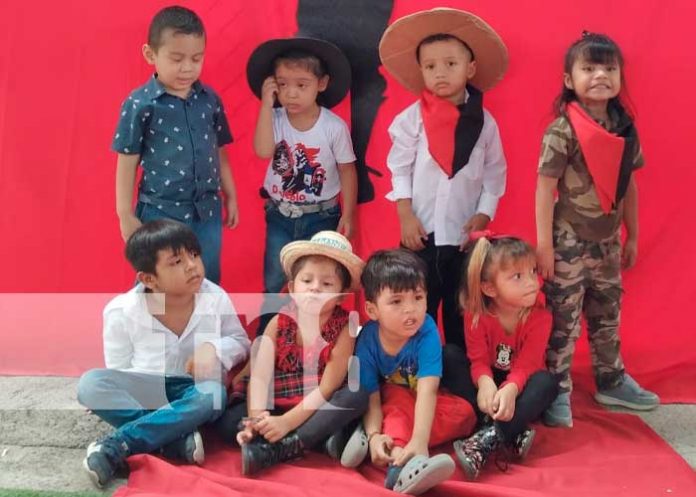 Celebración a Sandino desde CDI en Tipitapa