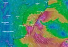 Uruguay elevó a naranja el alerta por ciclón subtropical Uruguay elevó a naranja el alerta por ciclón subtropical