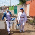 Inmunizan contra la COVID-19 a la población del Distrito Vl de Managua Jornada de vacunación casa a casa en Managua