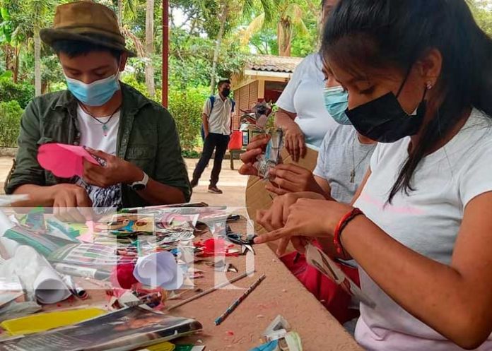 Estudiantes de Masaya participan en actividades a favor del medio ambiente