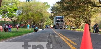 Conductor se fuga luego de causarle la muerte a un peatón en Matagalpa
