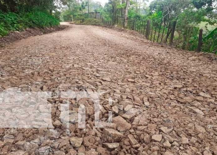 x MTI realiza mantenimiento de 30 kilómetros de camino en Matiguas, Matagalpa