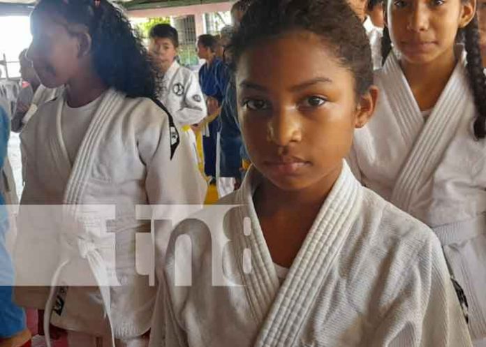 Academia de judo celebra 1er aniversario con campeonato, Managua