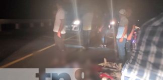 Una persona en estado delicado deja un accidente en Sébaco