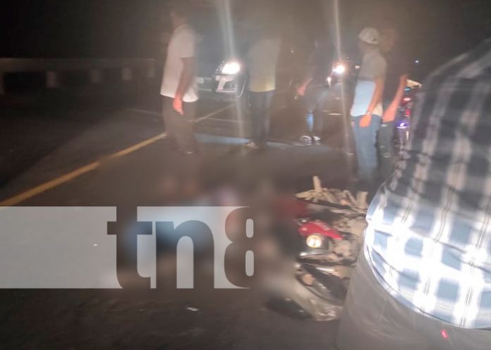 1 Una persona en estado delicado deja un accidente en Sébaco