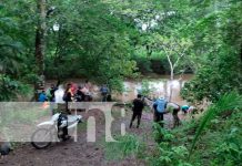 Señor desaparecido al ser arrastrado por las corrientes del Río Oyate en Chontales
