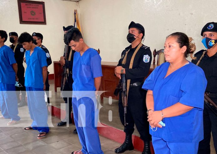 Chontales: Policía Nacional capturó a 5 ciudadanos por múltiples delitos