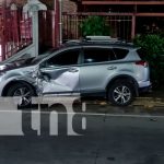 En Managua: Motociclista termina lesionado luego que se quemara su moto